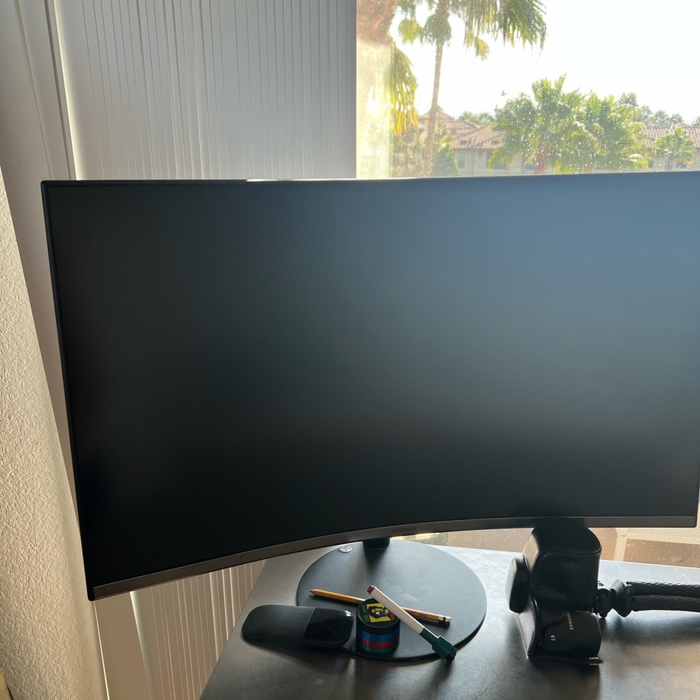 Samsung Wide Monitor Screen